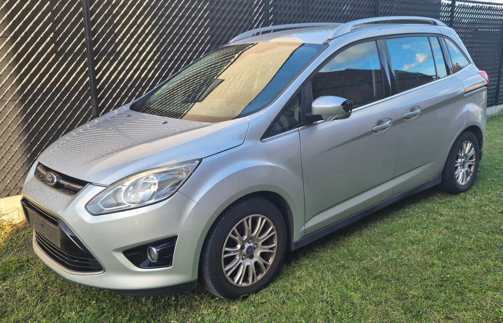ford grand c max export, Auto's, Voorwielaandrijving, 1600 cc, 7 zetels, Grijs