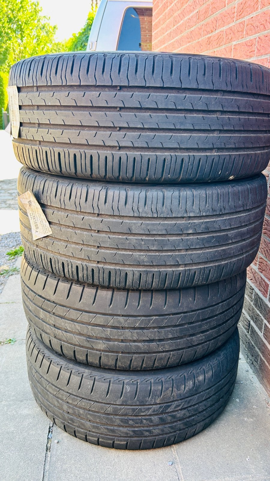 4 banden 18 duim, Ophalen, 18 inch, Gebruikt, Band(en)