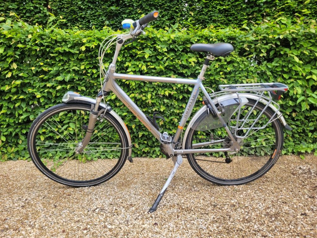 Gazelle Allure - herenfiets met vering - 54cm, Fietsen en Brommers, Fietsen | Heren | Herenfietsen, Gazelle, Ophalen