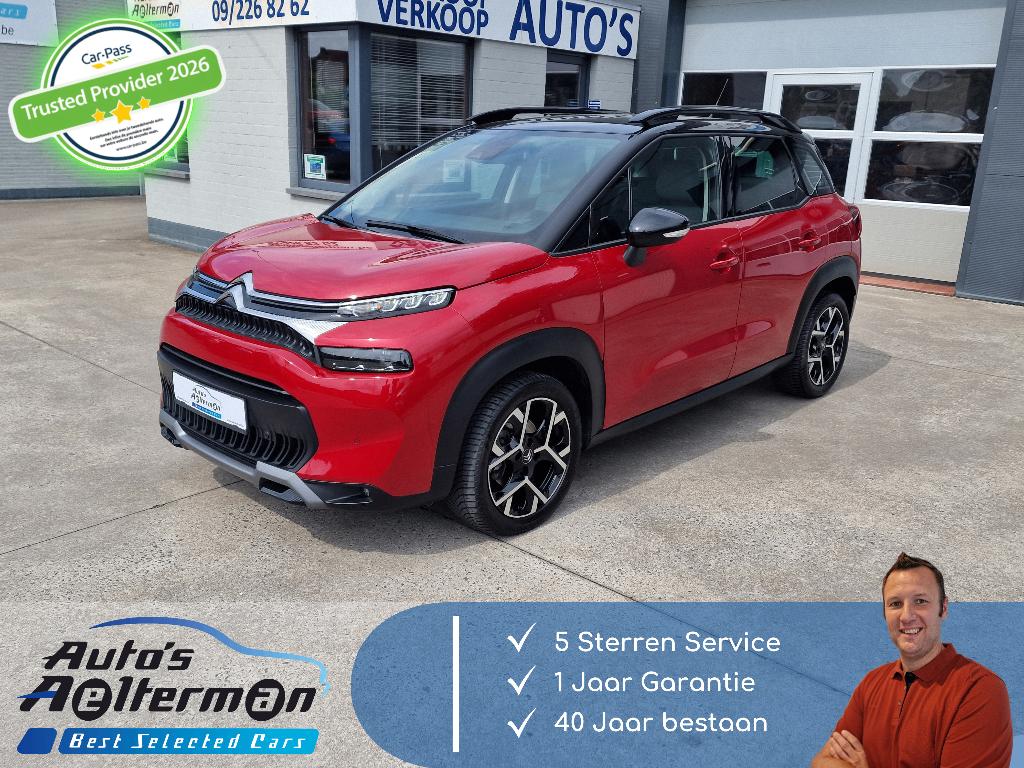 Citroen C3 Aircross 1.2 Led Leder  Android  Afneembare haak, Voorwielaandrijving, 1199 cc, Leder, Bedrijf