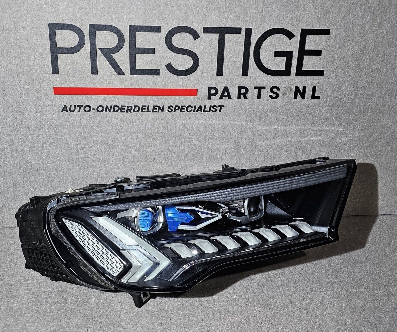 Koplamp Audi Q7 4M Facelift LASER LED 4M0 Rechts 4M0941086C, Gebruikt, -, Ophalen of Verzenden, -