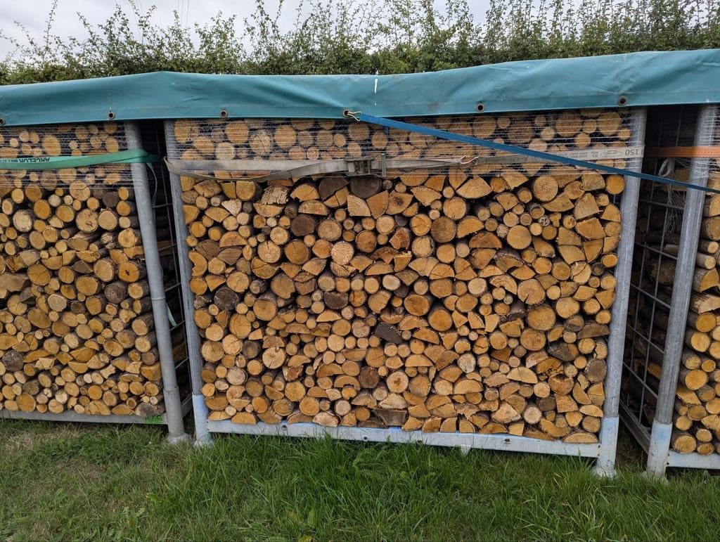 Brandhout Kastanje droog, Tuin en Terras, Brandhout, Ophalen