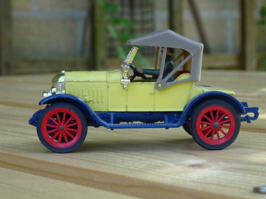 1913 Morris Oxford Bull Nose - Dinky Toys - 1/43, Enlèvement ou Envoi, Utilisé, Voiture, Dinky Toys