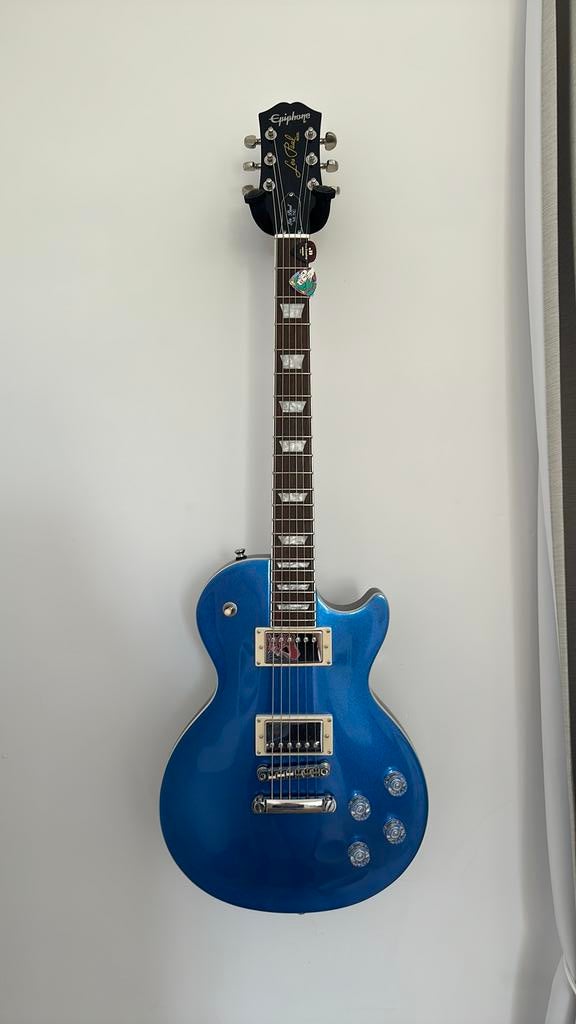 Epiphone Les Paul Muse Radio Blue Metallic, Enlèvement, Comme neuf, Epiphone