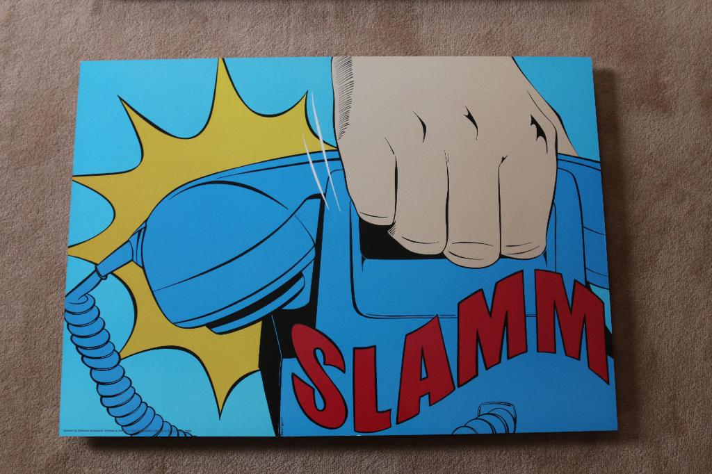 2 art mural vintage pop art Ikea, Enlèvement