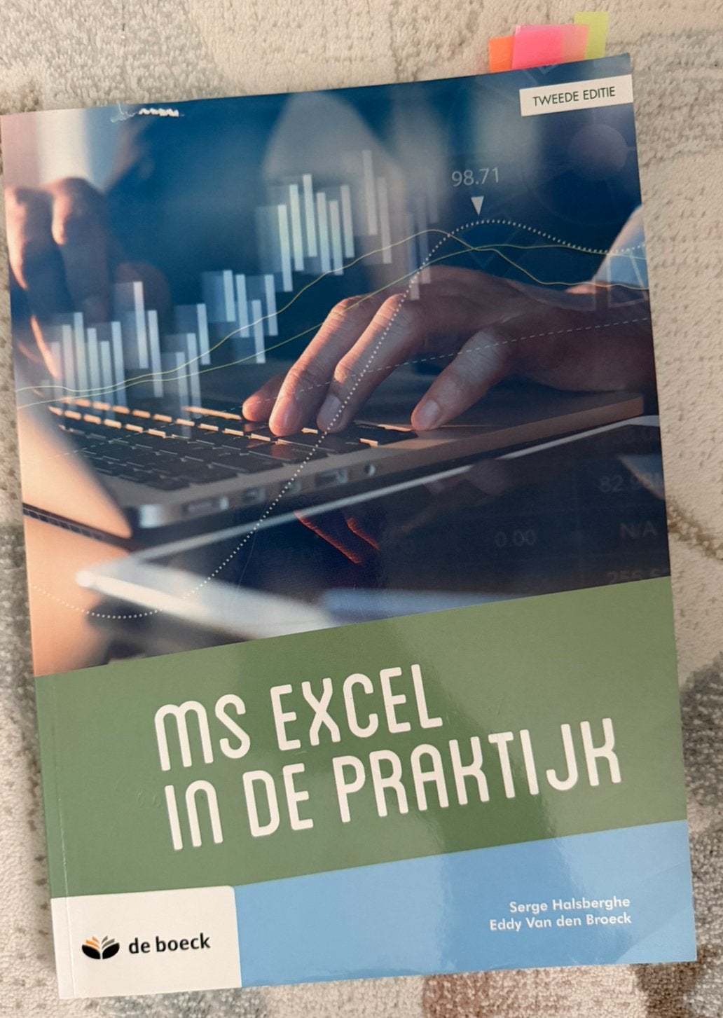 Ms excel in de praktijk, Ophalen of Verzenden, Zo goed als nieuw
