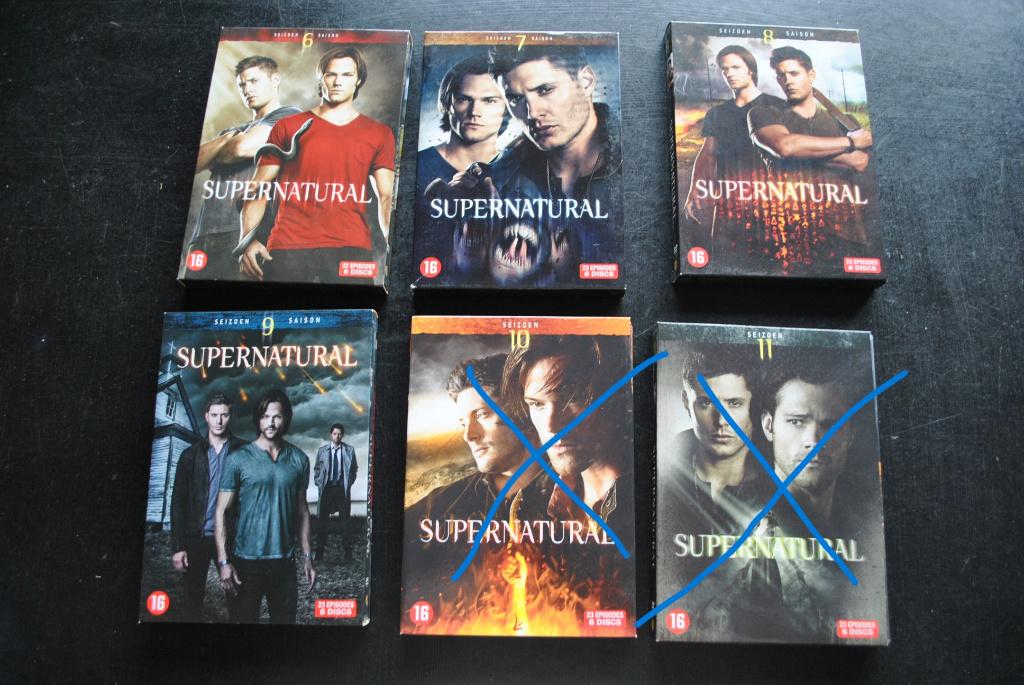 Intégrale DVD Supernatural Saison 6 7 8 9 COMPLET Fr, Ophalen of Verzenden, Gebruikt, Science Fiction en Fantasy