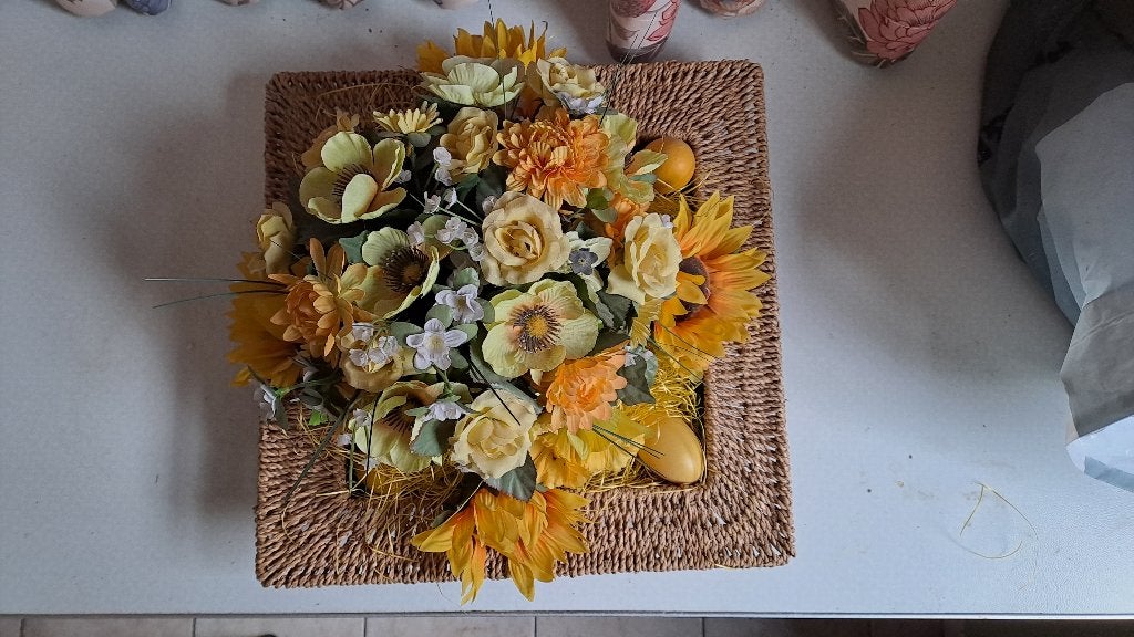 Mooi rieten mand, Huis en Inrichting, Ophalen, Mand