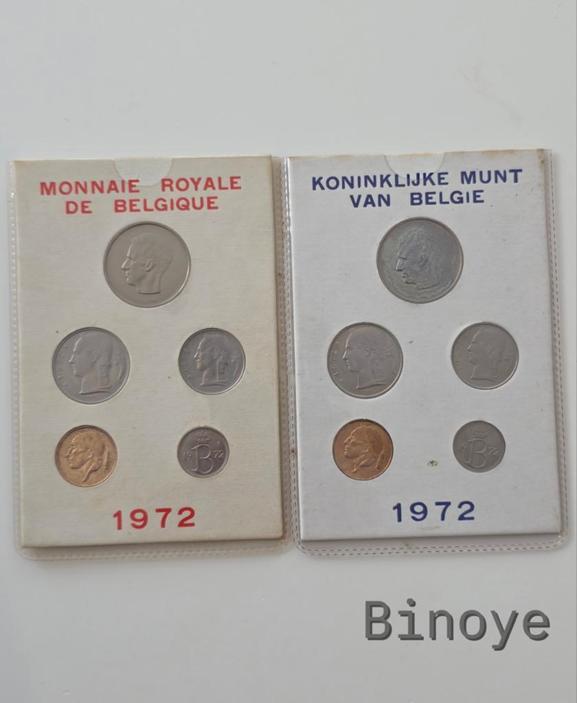 Série FDC Belgique 1972 Belgique + België, Timbres & Monnaies, Enlèvement ou Envoi, Série