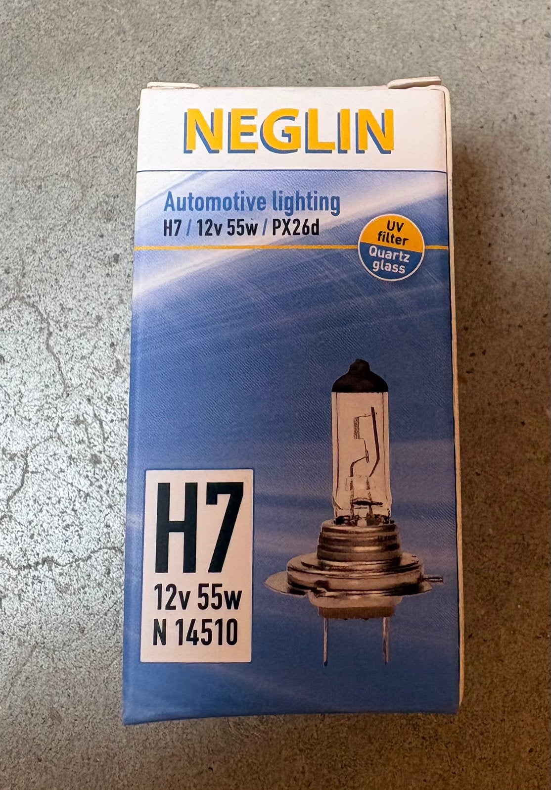 Ampoule voiture H7 automotive .12V - 55W . Neglin. Neuf, Enlèvement ou Envoi, Neuf