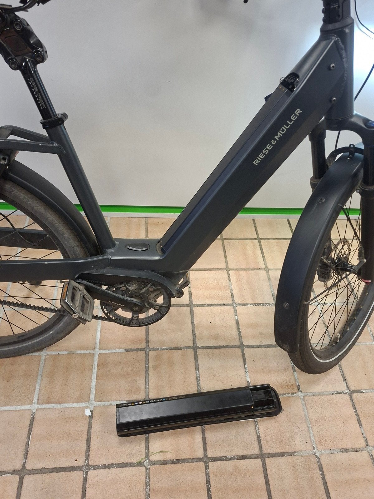 Riese & muller nevo 4 speedpedelec met extra accu, Ophalen