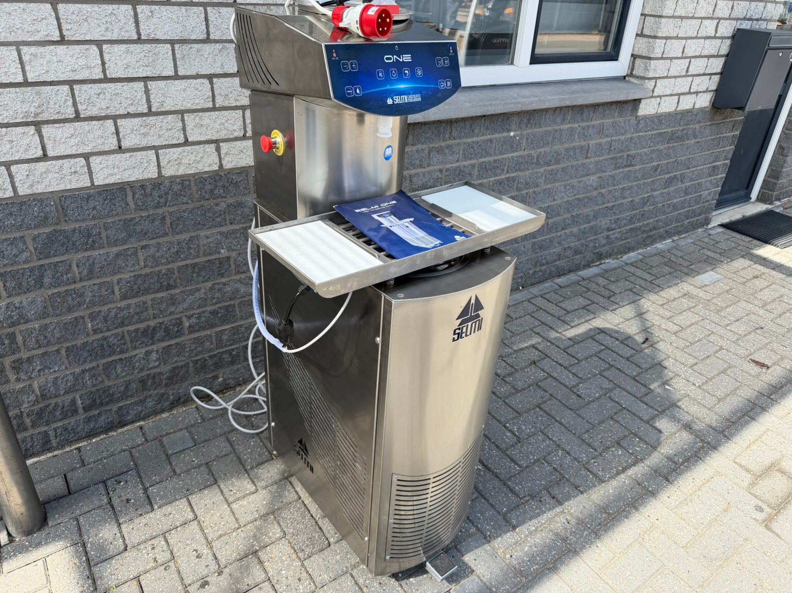 Selmi one chocolade machine bj 2022 weinig gebruikt, Ophalen, Zo goed als nieuw