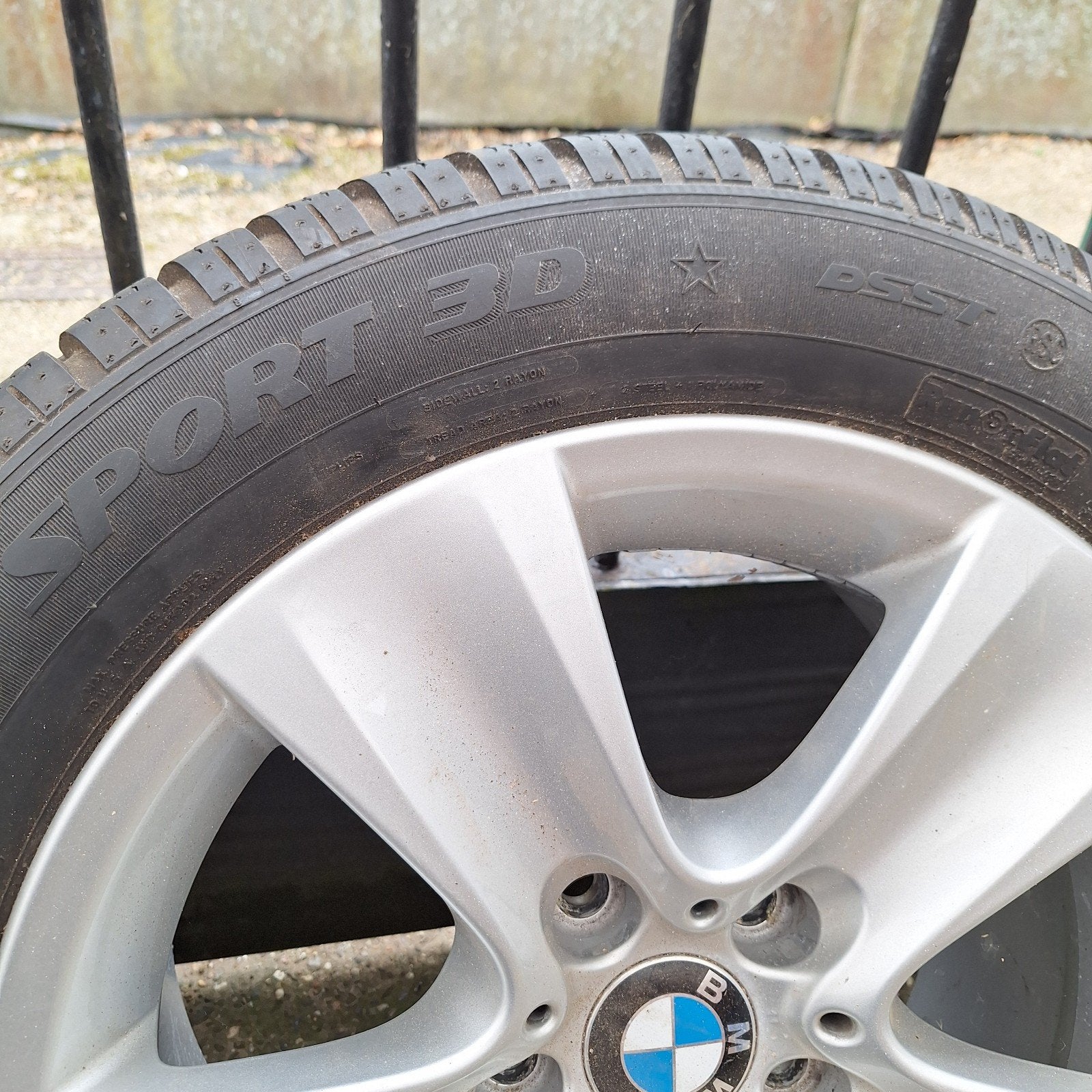 banden met velg BMW, Auto-onderdelen, Banden en Velgen, Ophalen, Winterbanden, Band(en)