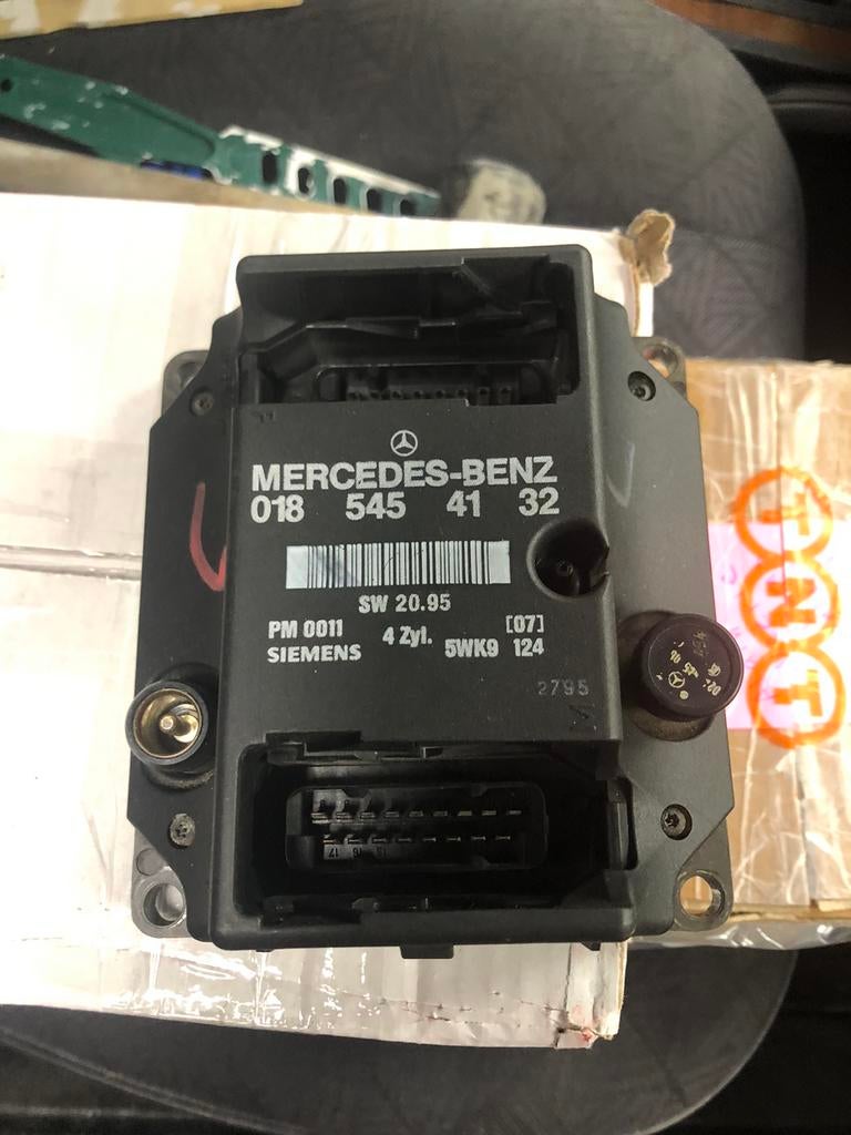 Start module mercedes, Ophalen