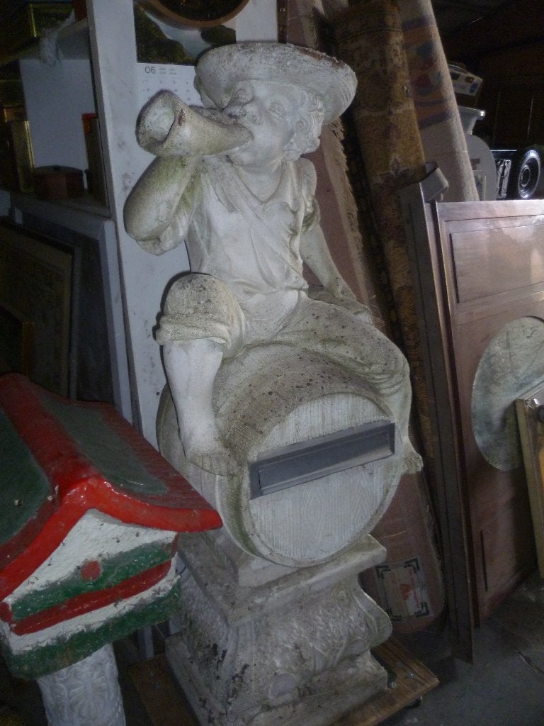 GROOTE MOOIE STENEN BRIEVENBUS, Ophalen
