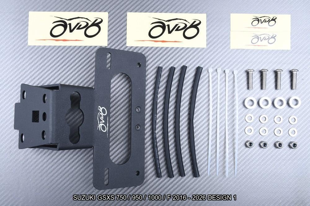 Kentekenplaathouder SUZUKI GSXS 750 950 1000 / F 2016 - 2026