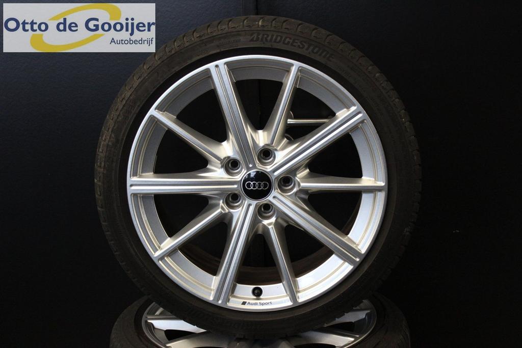 Originele Audi Sport A3 Velgen 18 Inch Winterbanden NIEUWSTA, Auto-onderdelen, Banden en Velgen, Ophalen, 18 inch, Gebruikt, -