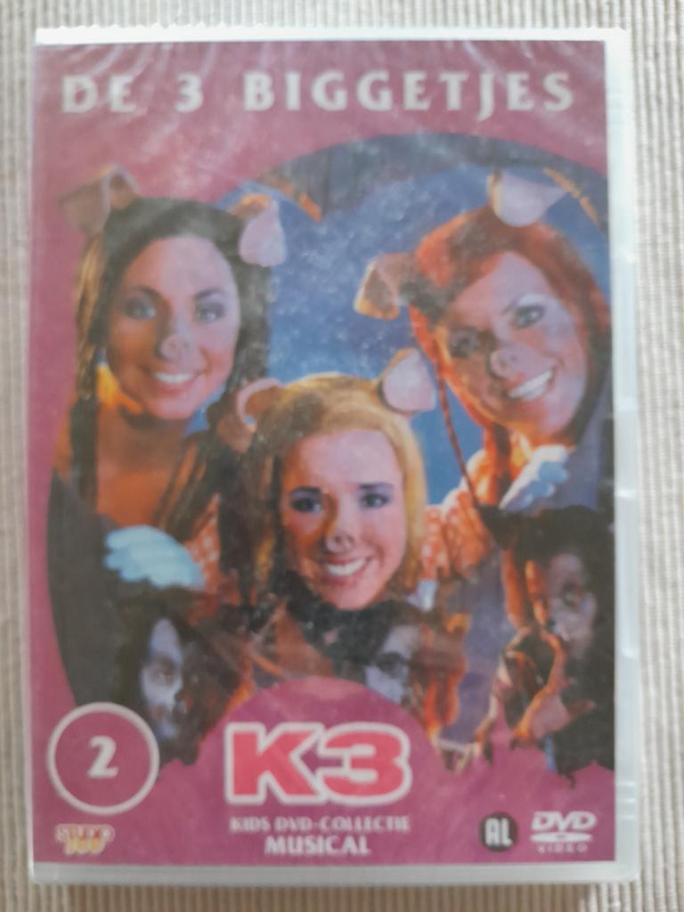 De 3 biggetjes, K3 (nieuw), Alle leeftijden, Overige genres, Ophalen of Verzenden, Nieuw in verpakking
