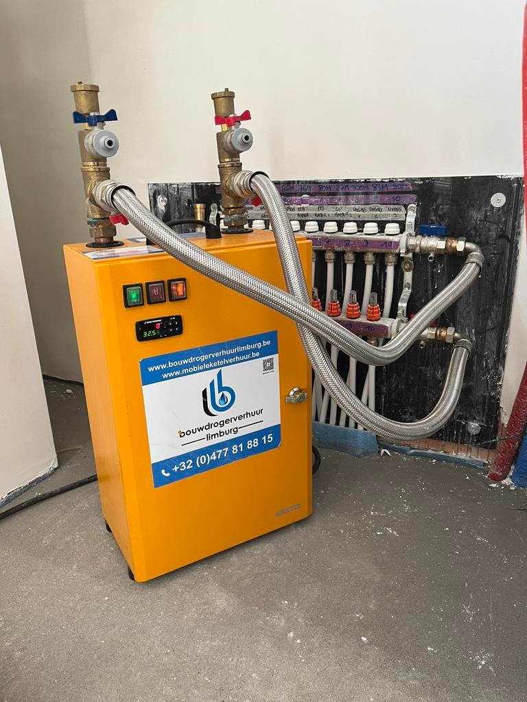 Mobiele elektrische ketel voor opstart vloerverwarming, Ophalen