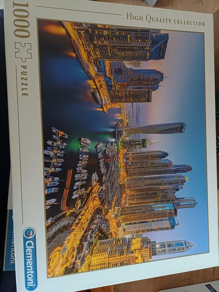 Puzzel 1000, Enlèvement