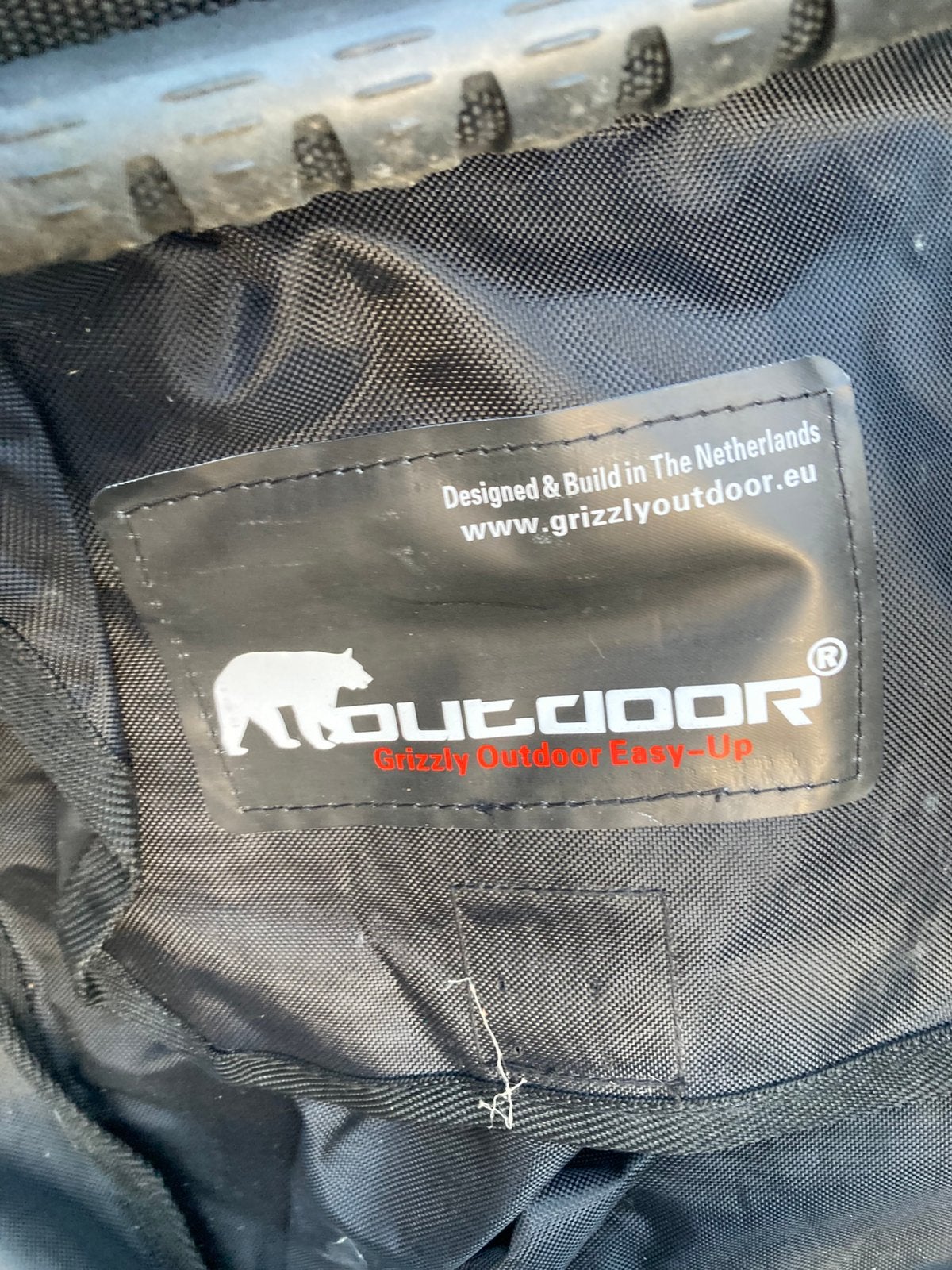Grizzly Outdoor transporttas op wielen (roltas), Caravans en Kamperen, Ophalen, Zo goed als nieuw