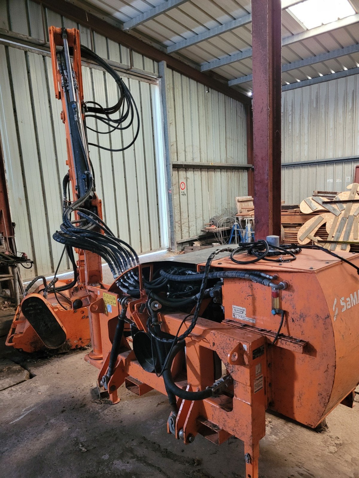 Epareuse Samasz kwt 650e Kuhn,Rousseau,Noremat, Articles professionnels, Agriculture | Outils, Enlèvement