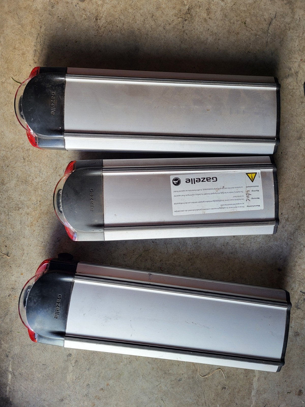 Gazelle accu's met oplader