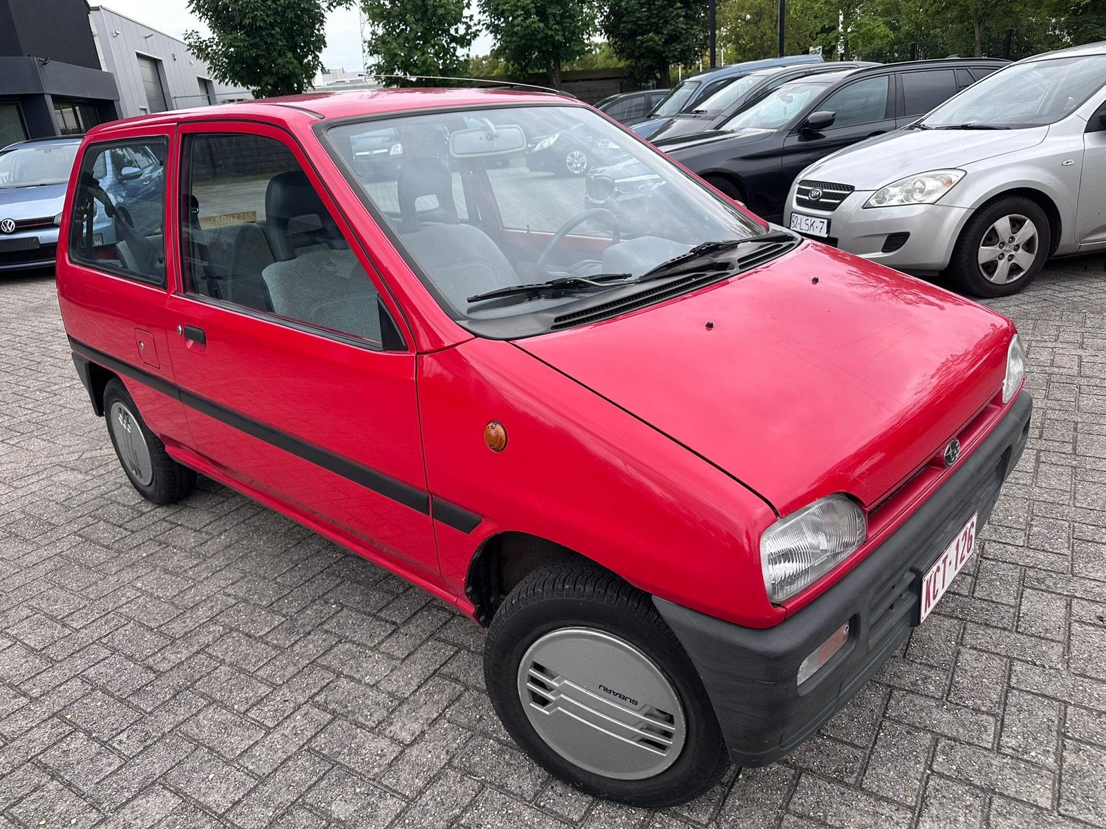 Subaru mini jumbo 1991., Autos, Rouge, Achat, Mini-jumbo, Beige