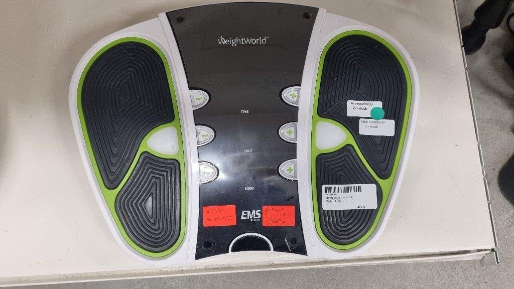 Stimulateur circulation pieds/jambes EMS Pulse avec télécomm, Sports & Fitness, Enlèvement ou Envoi, Utilisé, Autres types