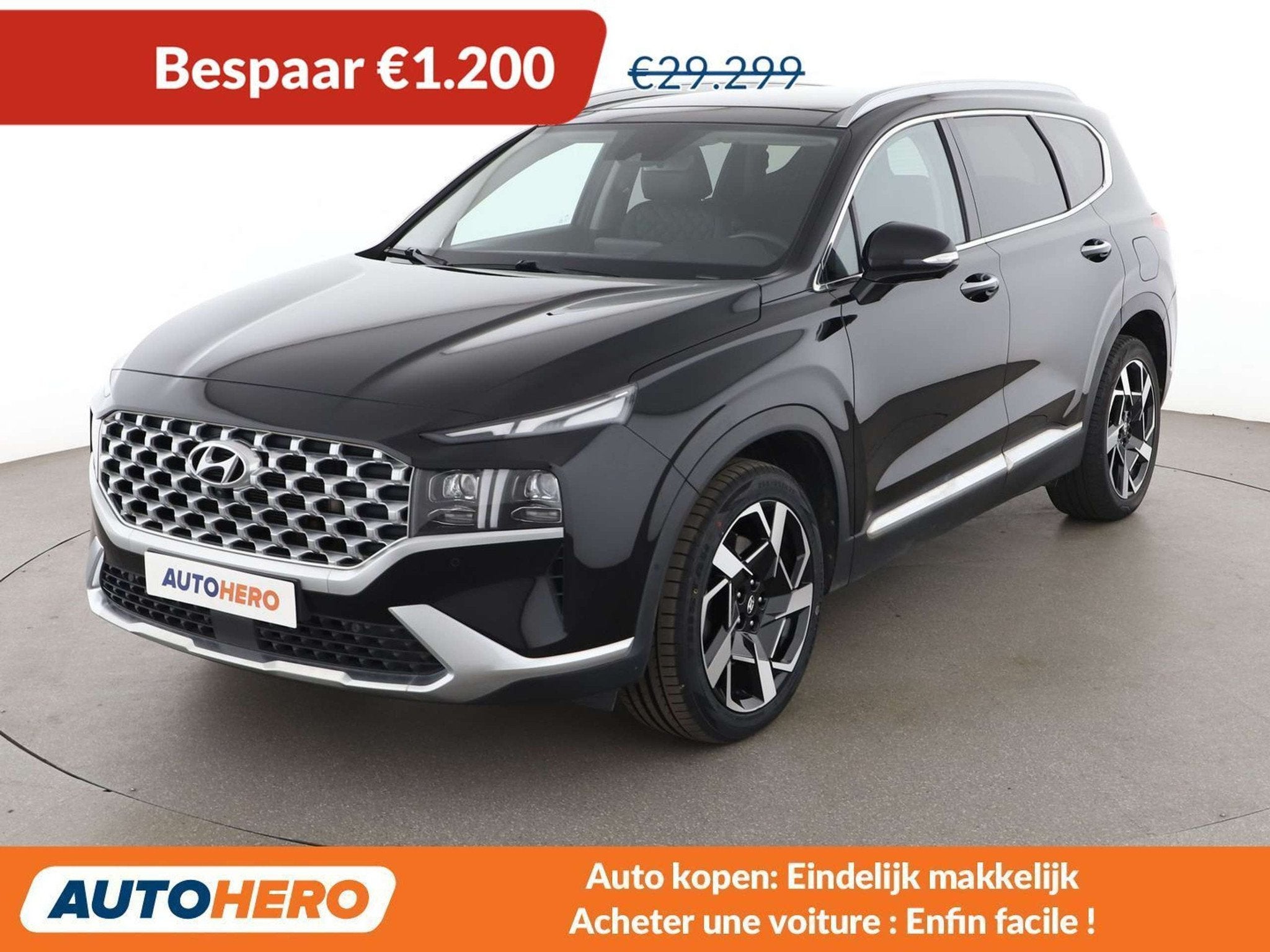 Hyundai Santa Fe 2.2 CRDi Executive 2WD (automatique), Autos, Cuir, Euro 6, https://public.car-pass.be/vhr/f625b648-aeda-4c50-ba74-924b99fe3362