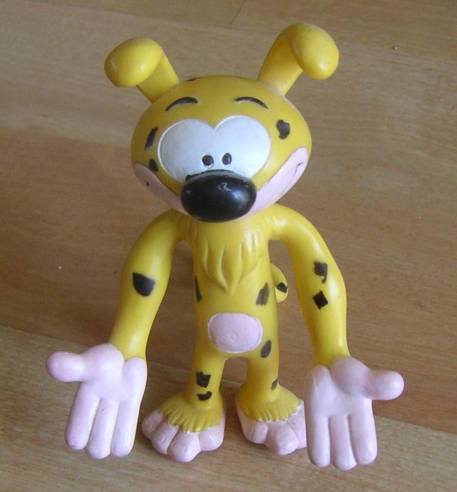 figurine MARSUPILAMI caoutchouc années 90, Enlèvement ou Envoi, Gaston ou Spirou, Utilisé, Statue ou Figurine