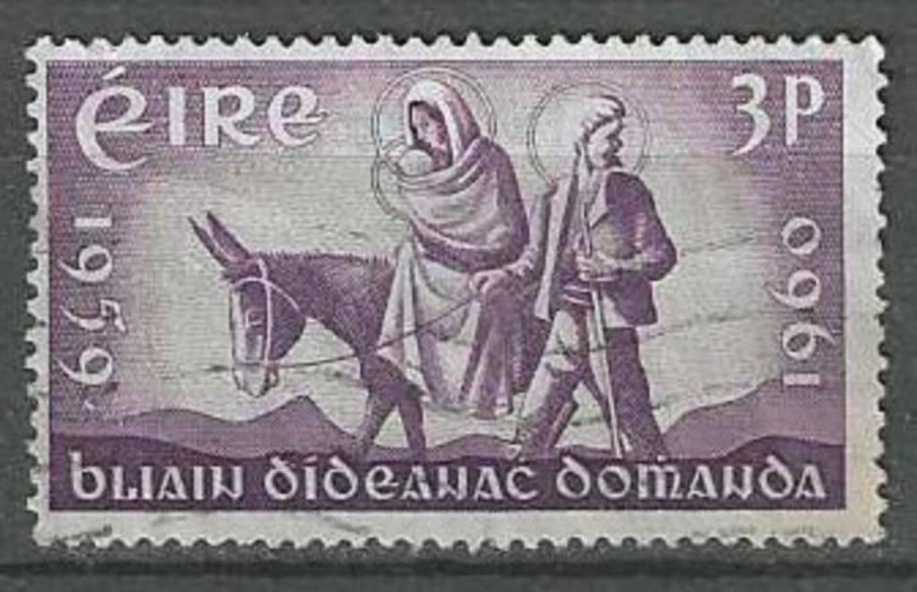 Ierland 1960 - Yvert 144 - Jaar van de Vluchtelingen (ST), Verzenden, Gestempeld
