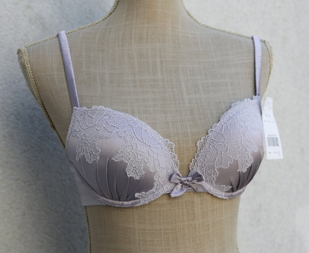 Prachtige zijden steun NEUF 90 B - Rosy's silk, La soie de Rosy, Ophalen of Verzenden, Grijs, BH