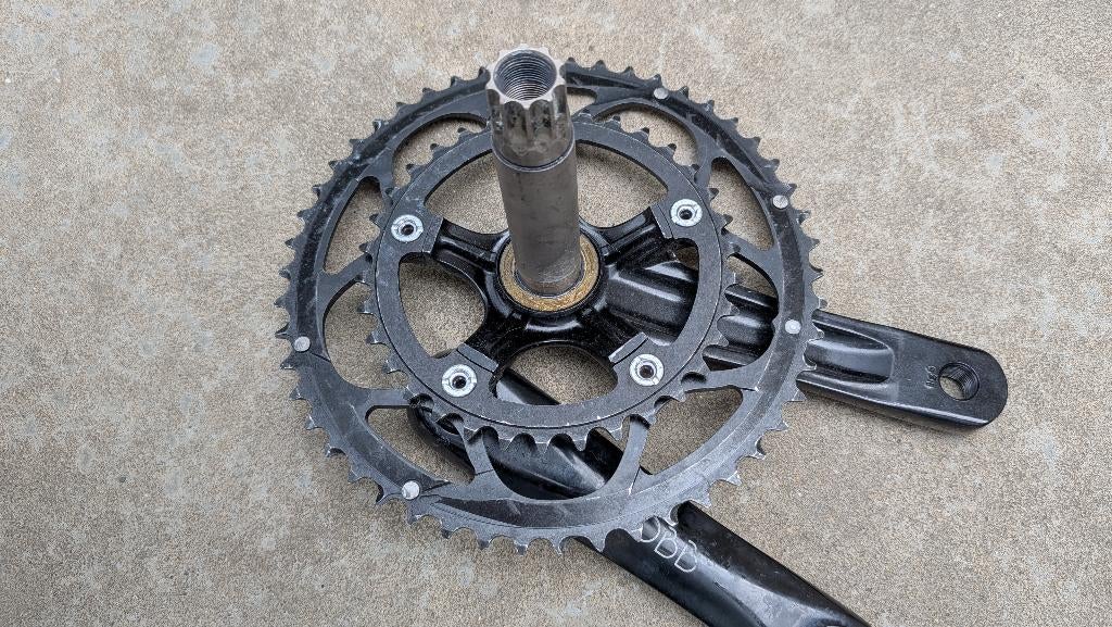 Cobb crankstel - verkorte cranken, Ophalen of Verzenden, Zo goed als nieuw, Aluminium, Racefiets