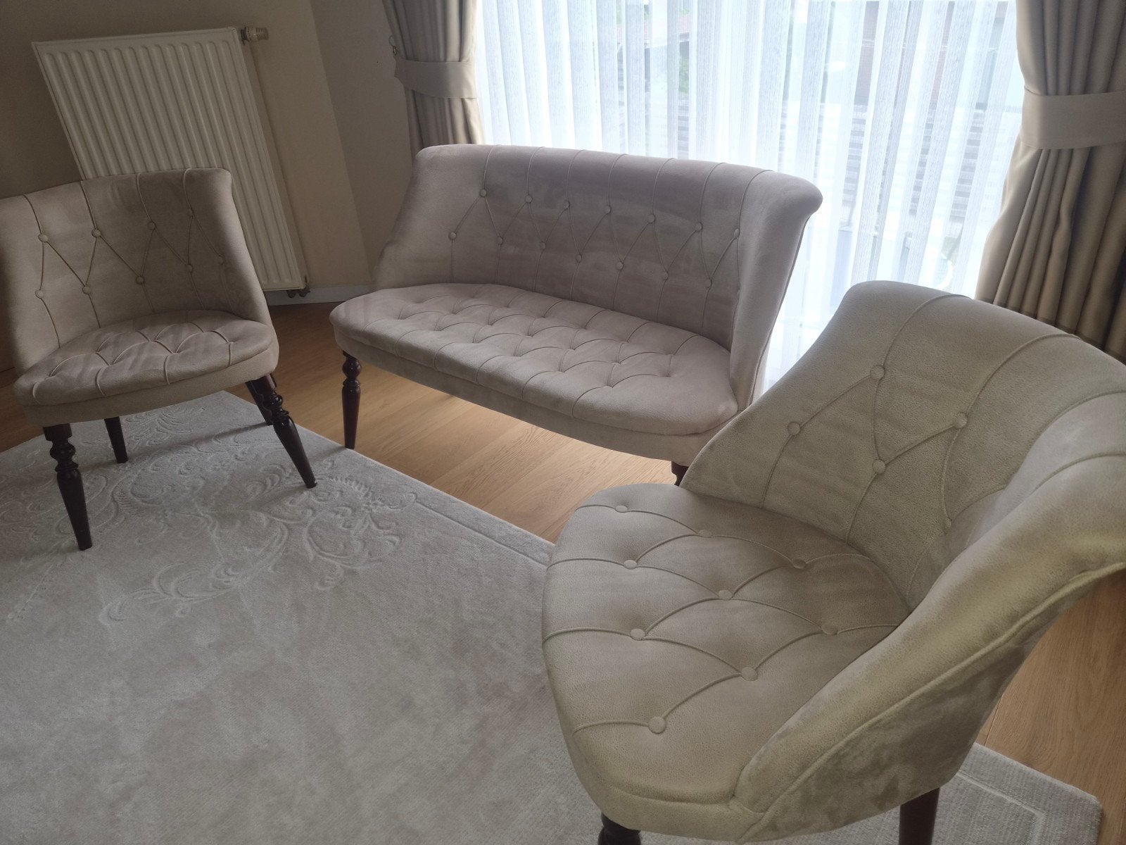1 fauteuil 2 pers zit 2 fauteuils. Past niet mijn intereur, Maison & Meubles, Enlèvement, Comme neuf, Bois, Vintage