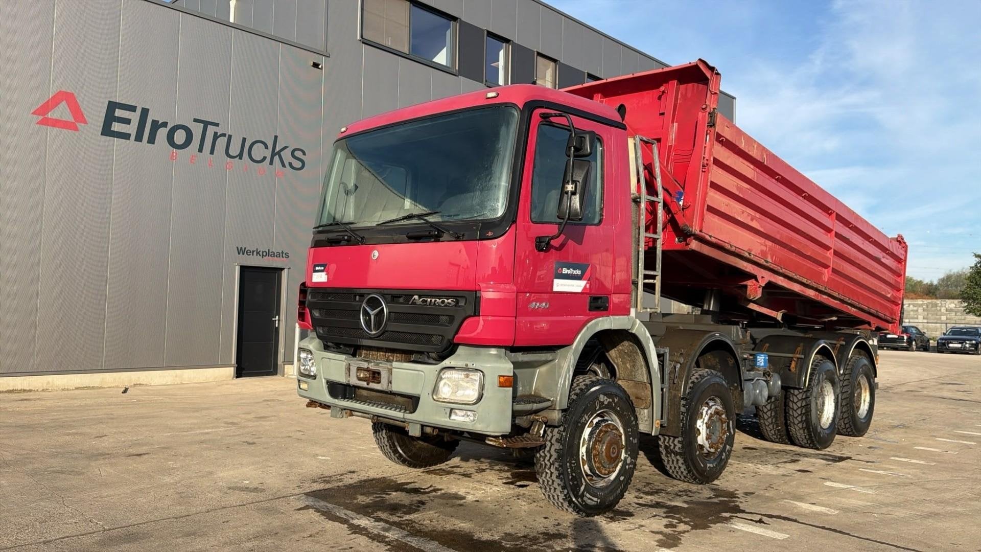 Mercedes-Benz Actros 4141 (EPS / LAMES / GRAND PONT / STEEL, Achat, Entreprise, Autres couleurs, Diesel
