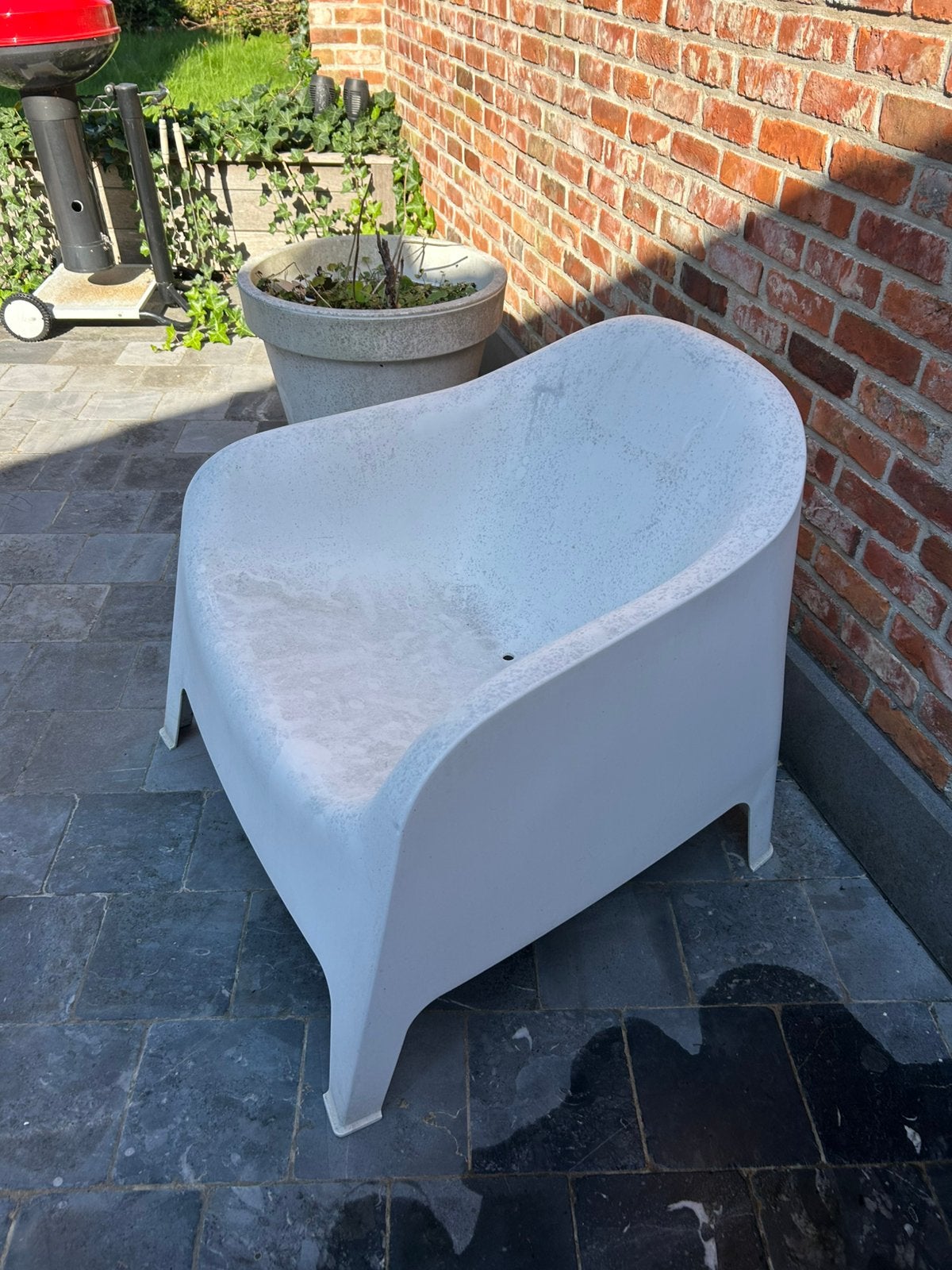 Ikea tuinstoel, Tuin en Terras, Ophalen, Zo goed als nieuw