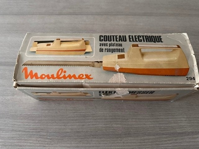 Elektrisch mes Moulinex (nr2511a), Trancheuse, Enlèvement ou Envoi, Utilisé, Plastique