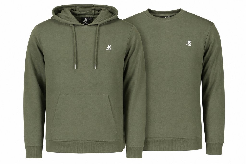 U.S. Grand Sweater + Hoodie Groen Voordeelbundel, Neuf, Enlèvement ou Envoi, U.S. Grand, Vert