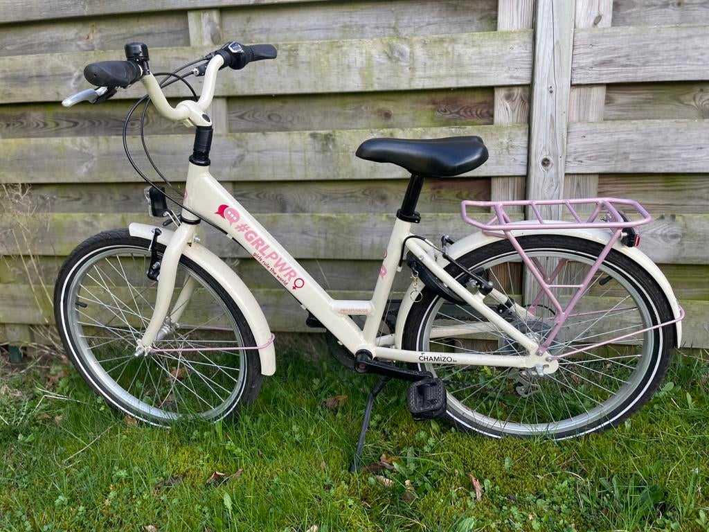 Meisjes fiets 22’’, Ophalen, Zo goed als nieuw