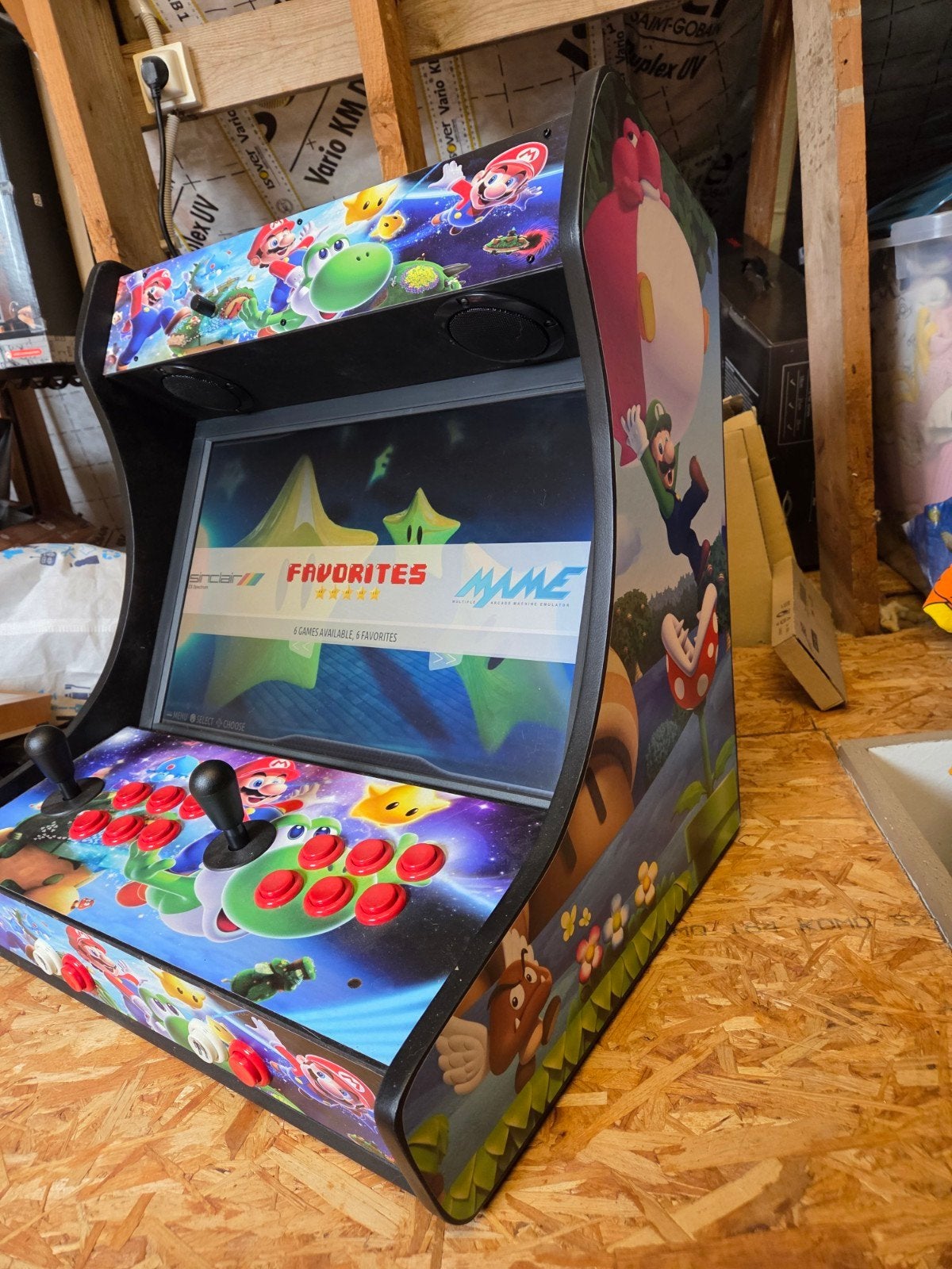 Plus de 5000 jeux Super Mario sur table d'arcade, Enlèvement, Comme neuf