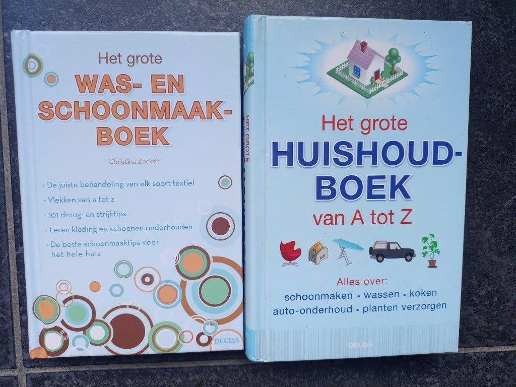 HET GROTE HUISHOUDBOEK & WAS- EN SCHOONMAAKBOEK, Ophalen of Verzenden, Zo goed als nieuw, Klussen