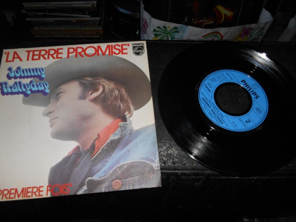 45T Johnny Hallyday " la terre promise", Enlèvement ou Envoi