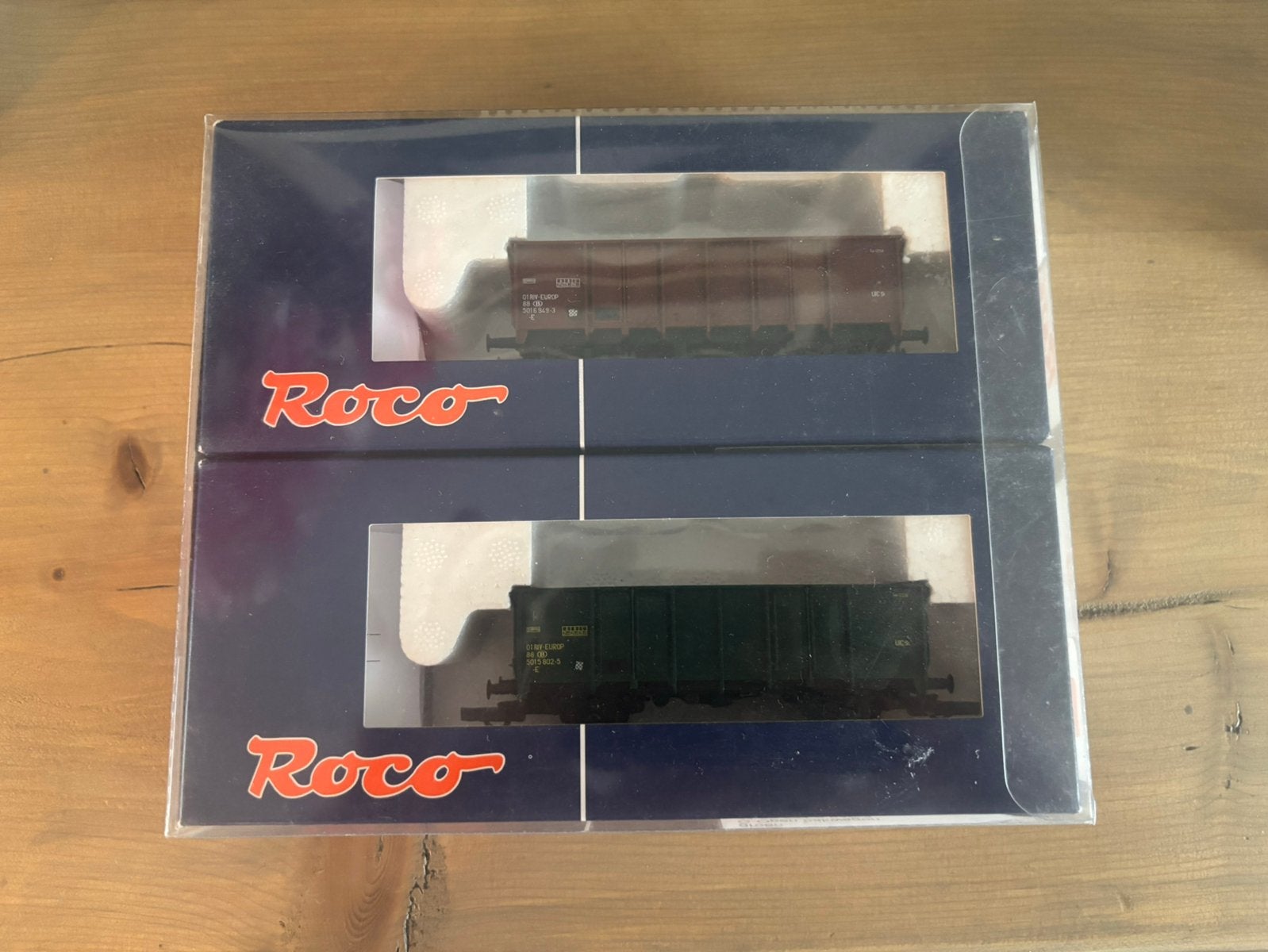 Roco 45956 - NMBS 2x bakwagens type E, Hobby en Vrije tijd, Treinset, Gelijkstroom, Ophalen of Verzenden, Zo goed als nieuw