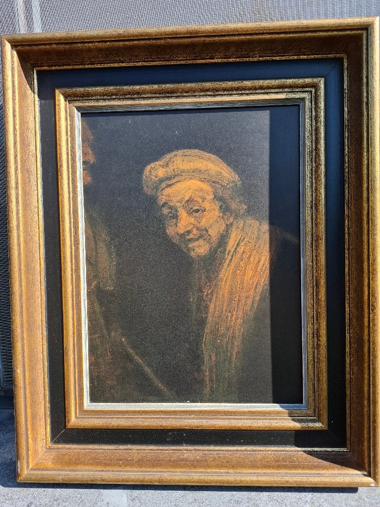 Schilderij, Ophalen, Portret of Personen, Overige ondergronden, Print