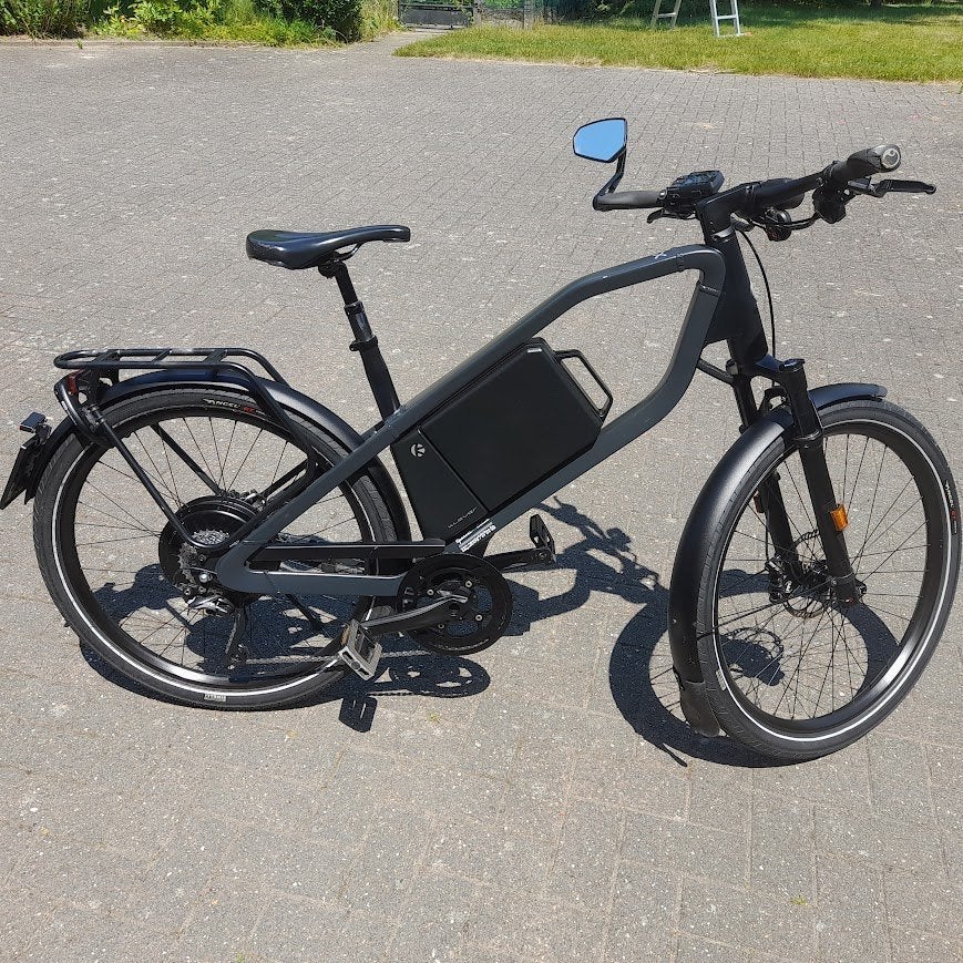 Klever X Speedelec 600 batterij 1200, Autres marques, 50 km par batterie ou plus, Utilisé, Enlèvement