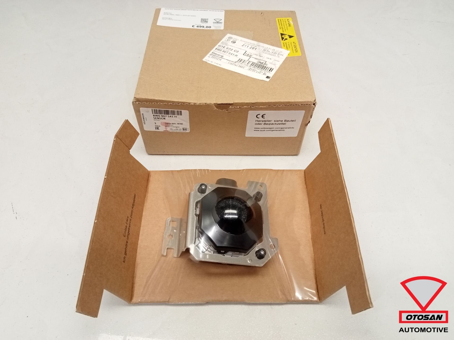 Audi ACC Radar 8W0907541H NIEUW ORIGINEEL A4 S4 A5 S5 RS5, Auto-onderdelen, AUDI AG, Audi, Kundenbetreuung@audi.de, Nieuw