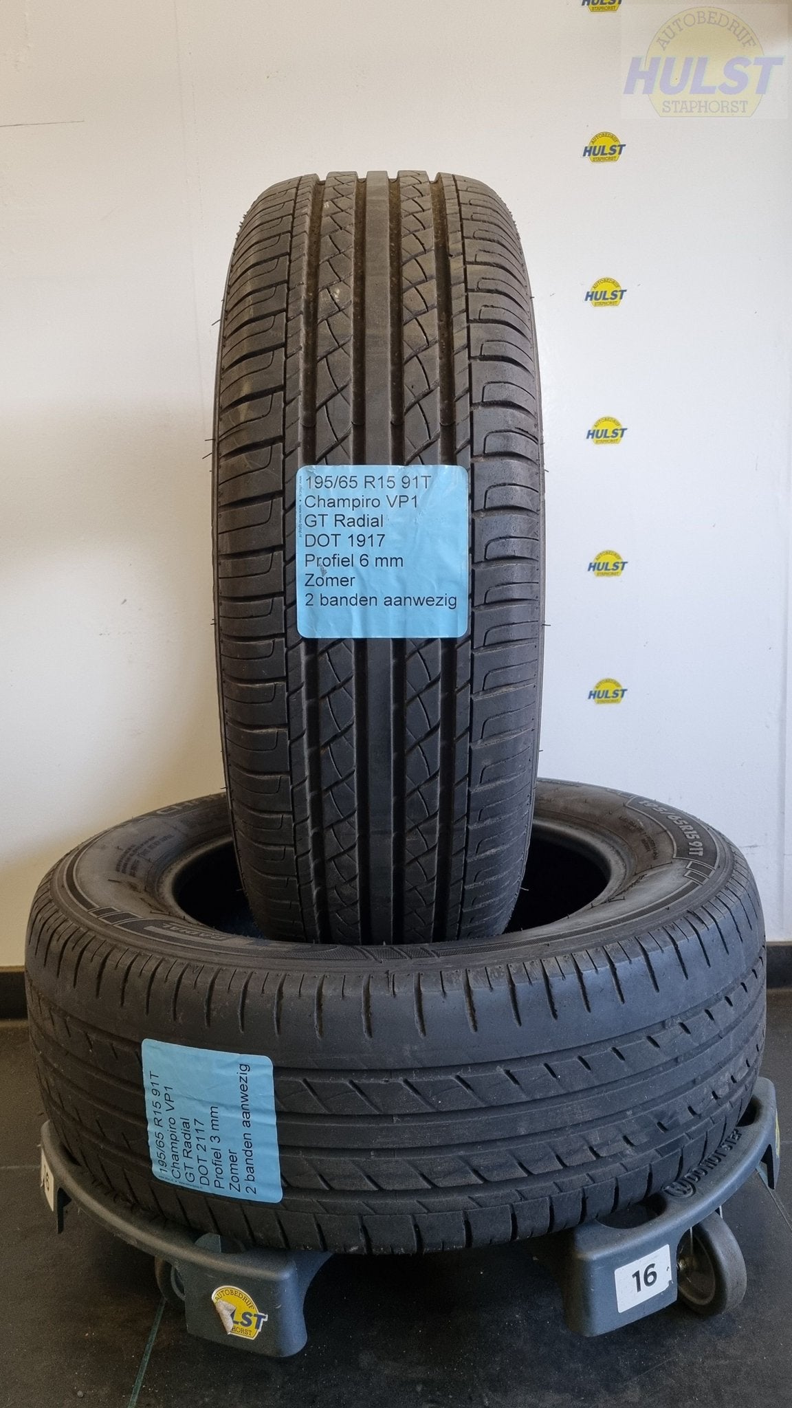 Gebruikte GT Radial zomerbanden 195/65 R15, Auto-onderdelen, Banden en Velgen, Ophalen, Gebruikt, 15 inch, -