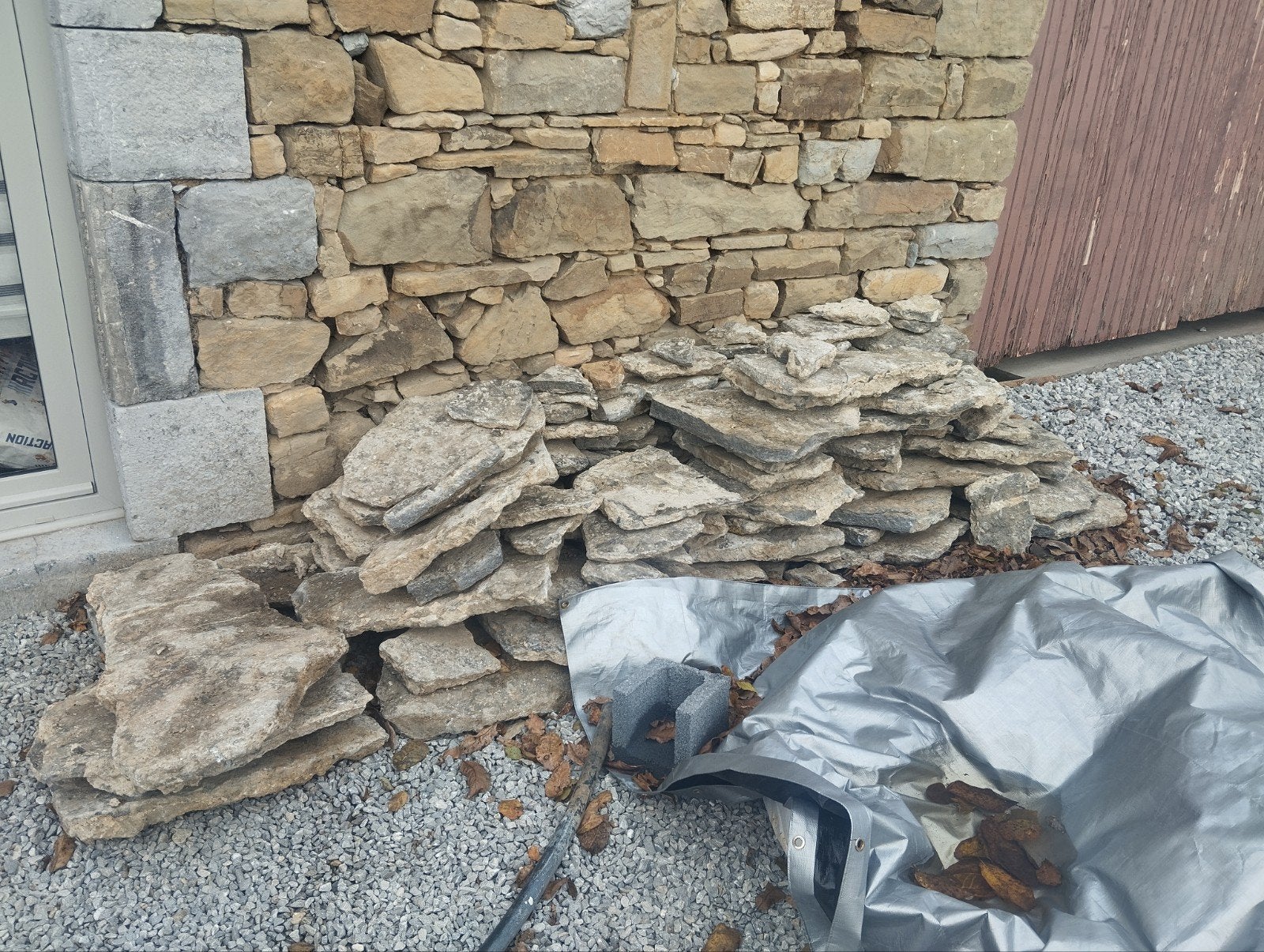 Dalles en pierre, Jardin & Terrasse, Enlèvement, Utilisé, Autres types