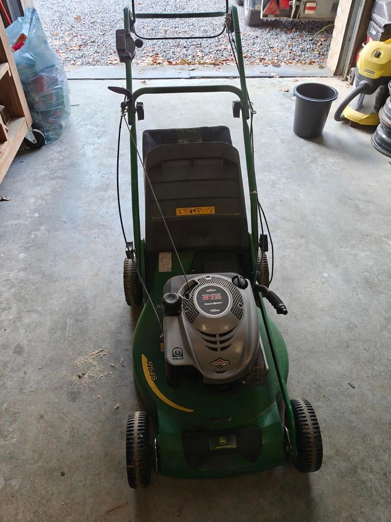 John Deere 54S, Ophalen, Cirkelmaaier, Gebruikt, John deere